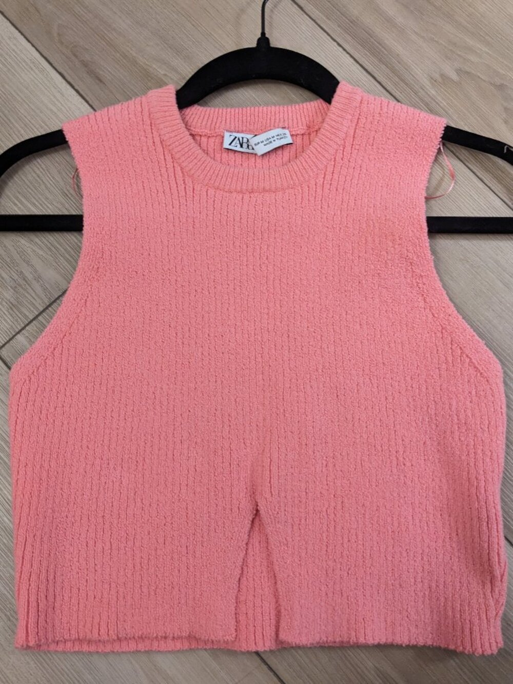 Barbie Pink Cropped Tank Textured - Medium